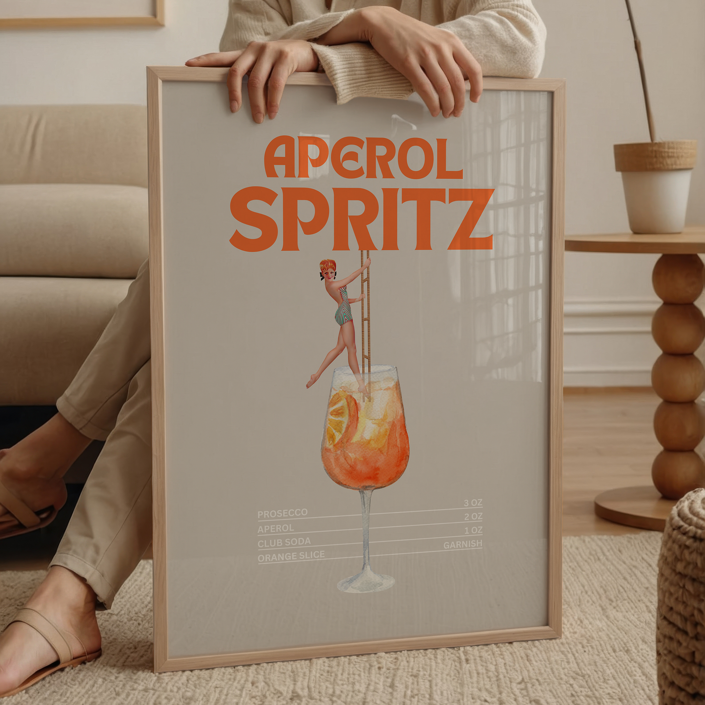 Aperol Spritz Sanatsal Poster