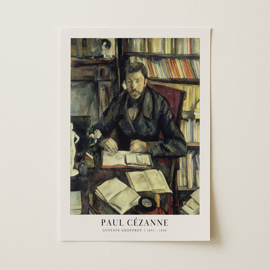 Paul Cézanne "Gustave Geffroy" Sanatsal Poster