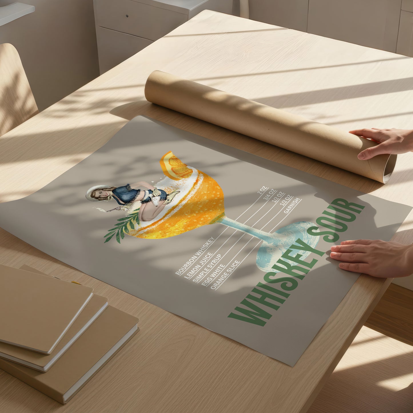 Whiskey Sour Sanatsal Poster