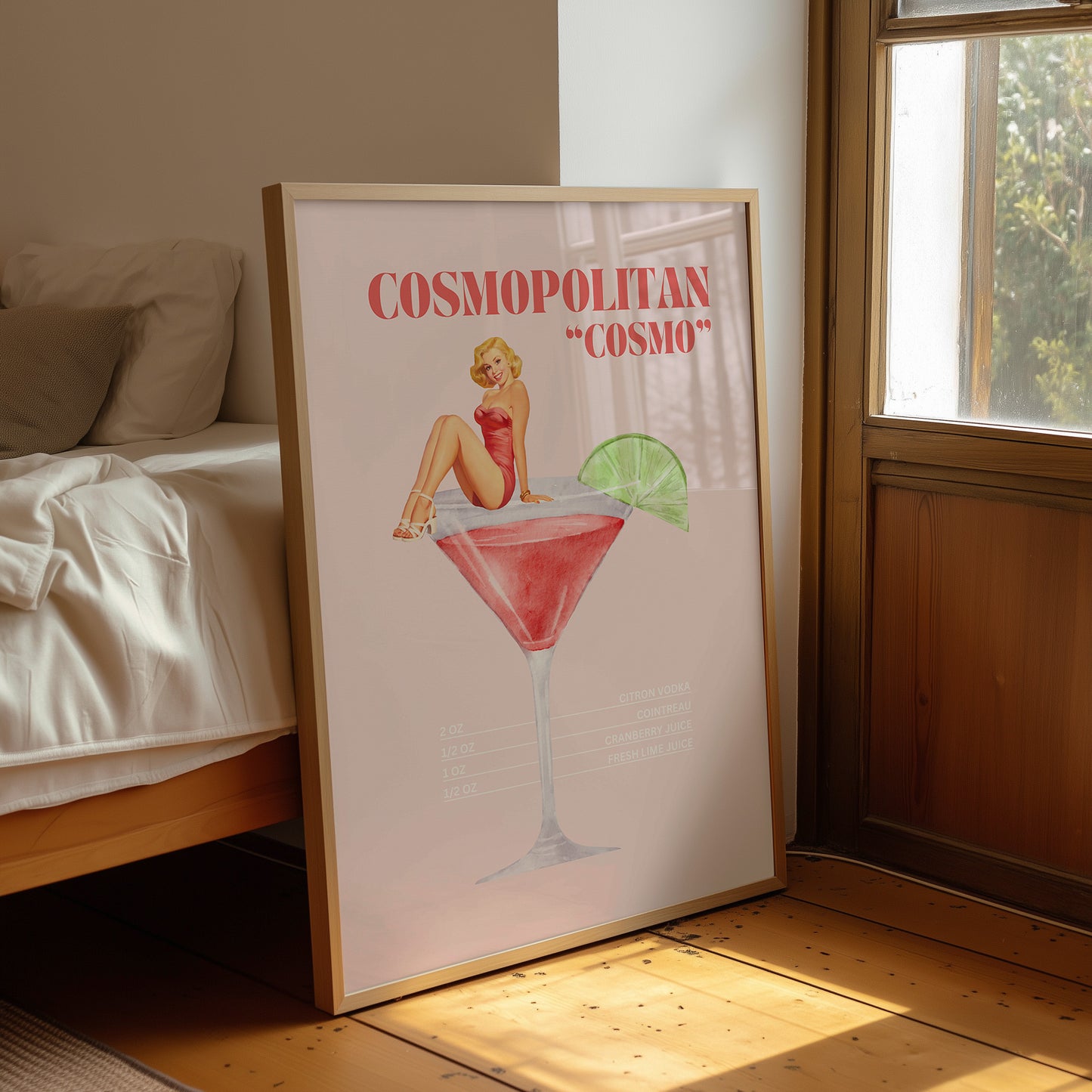 Cosmopolitan Sanatsal Poster