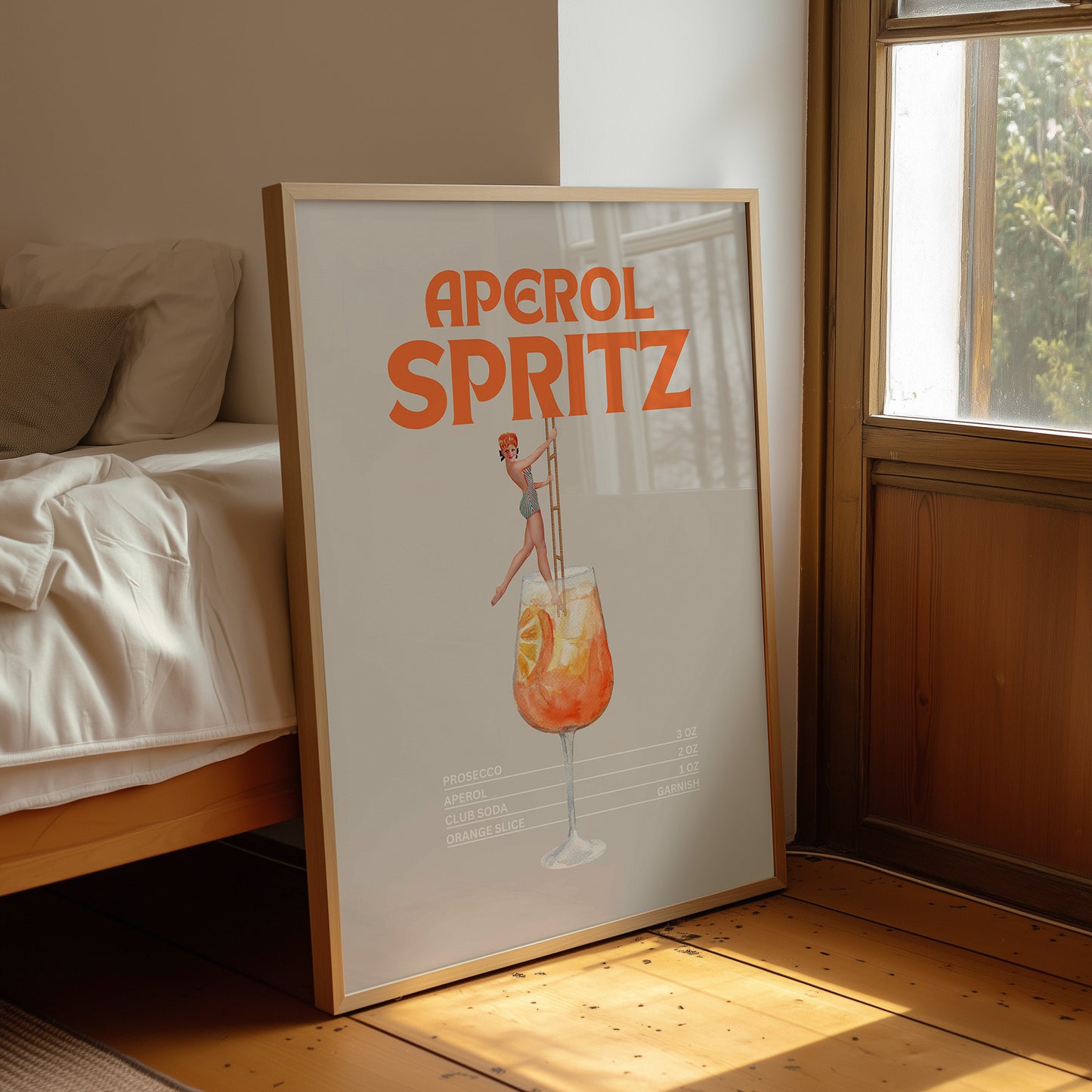 Aperol Spritz Sanatsal Poster