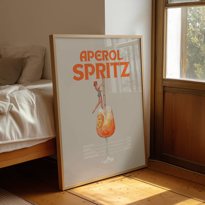 Aperol Spritz Sanatsal Poster