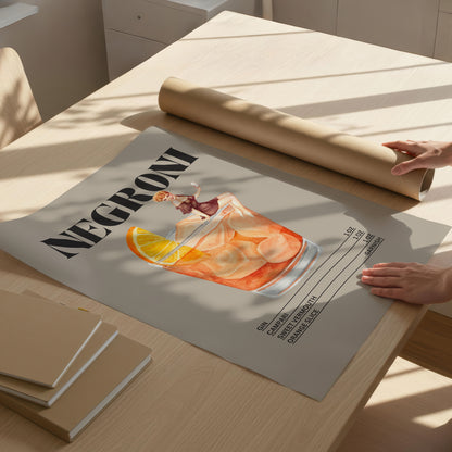 Negroni Sanatsal Poster