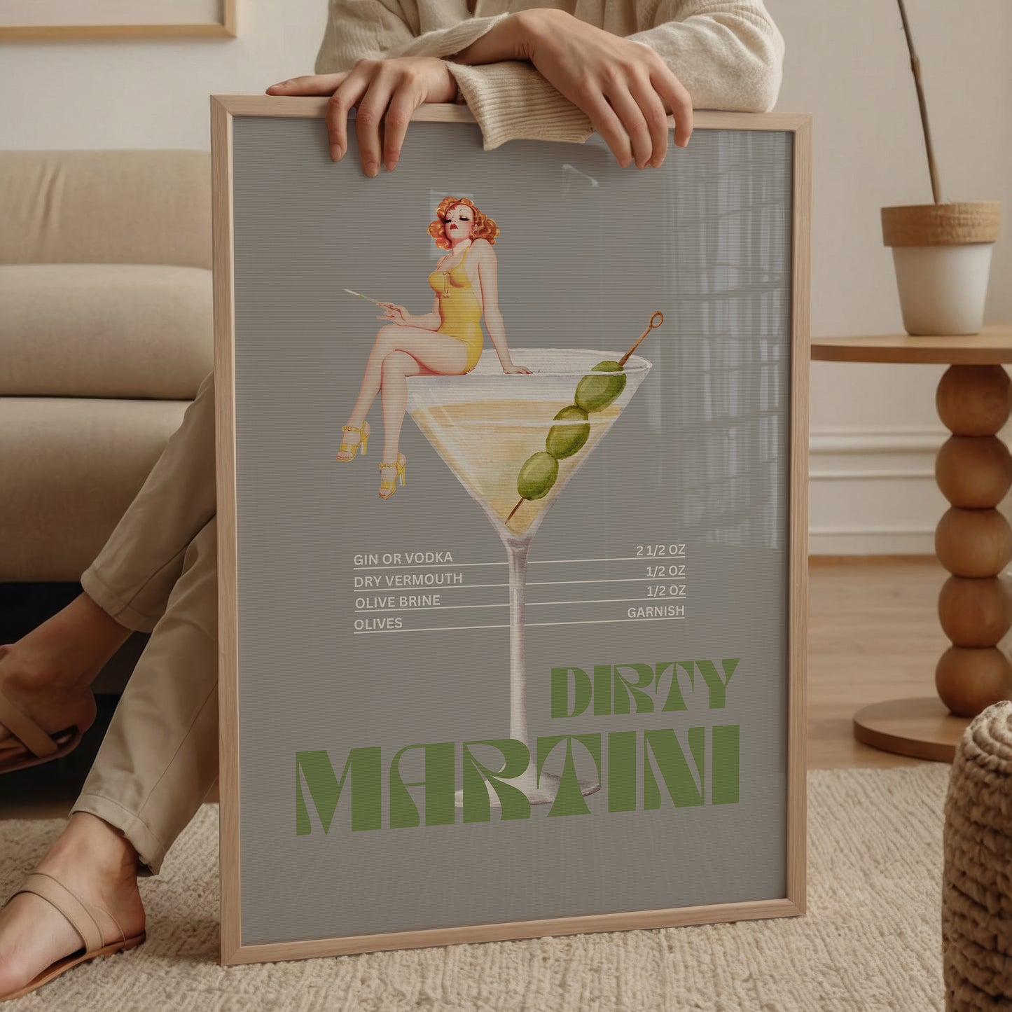 Dirty Margarita Sanatsal Poster