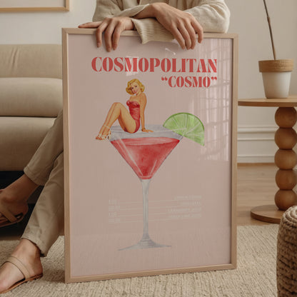 Cosmopolitan Sanatsal Poster