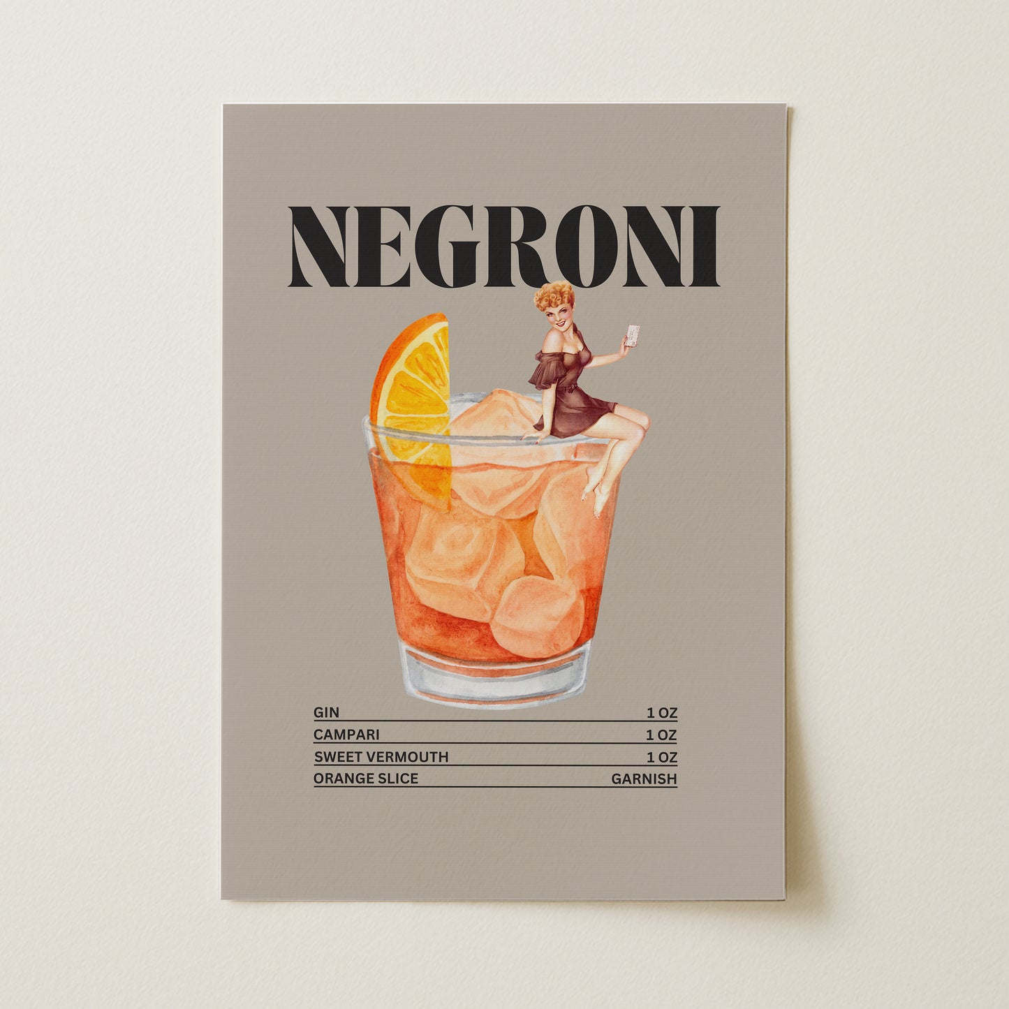 Negroni Sanatsal Poster