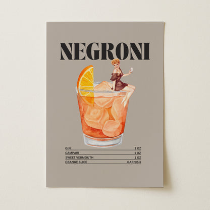 Negroni Sanatsal Poster