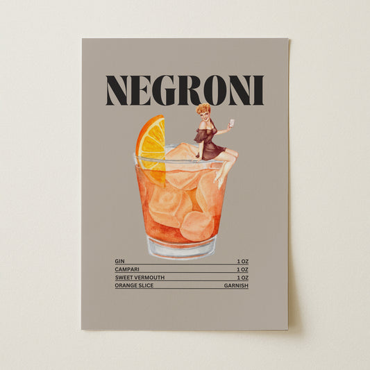 Negroni Sanatsal Poster
