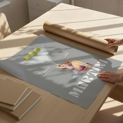 Martini Sanatsal Poster