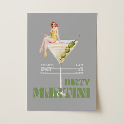 Dirty Margarita Sanatsal Poster