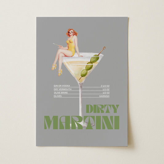 Dirty Margarita Sanatsal Poster