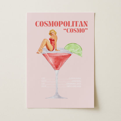 Cosmopolitan Sanatsal Poster