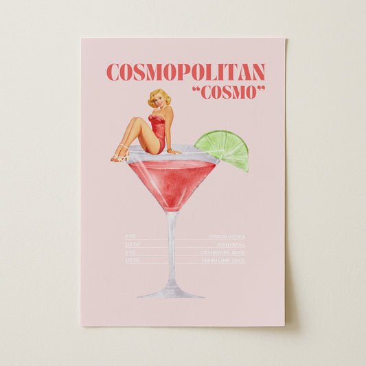Cosmopolitan Sanatsal Poster