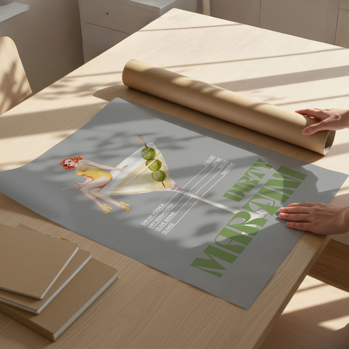 Dirty Margarita Sanatsal Poster