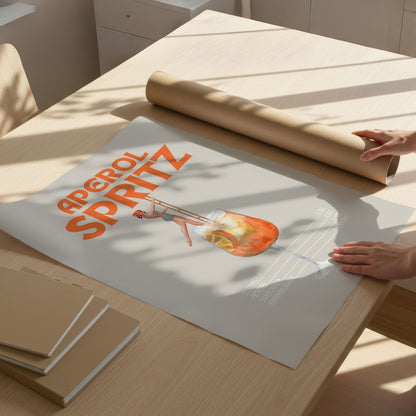 Aperol Spritz Sanatsal Poster
