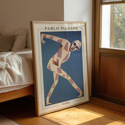 Pablo Picasso "Acrobat" Sanatsal Poster