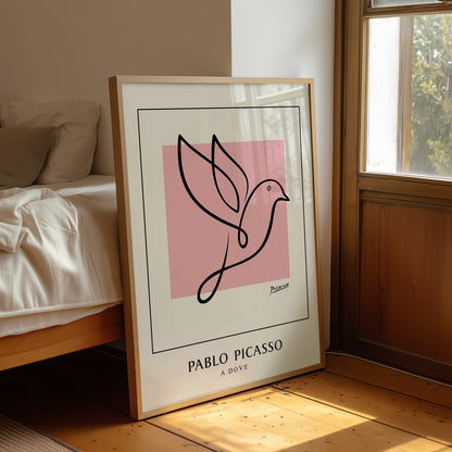 Pablo Picasso "A Dove" Sanatsal Poster