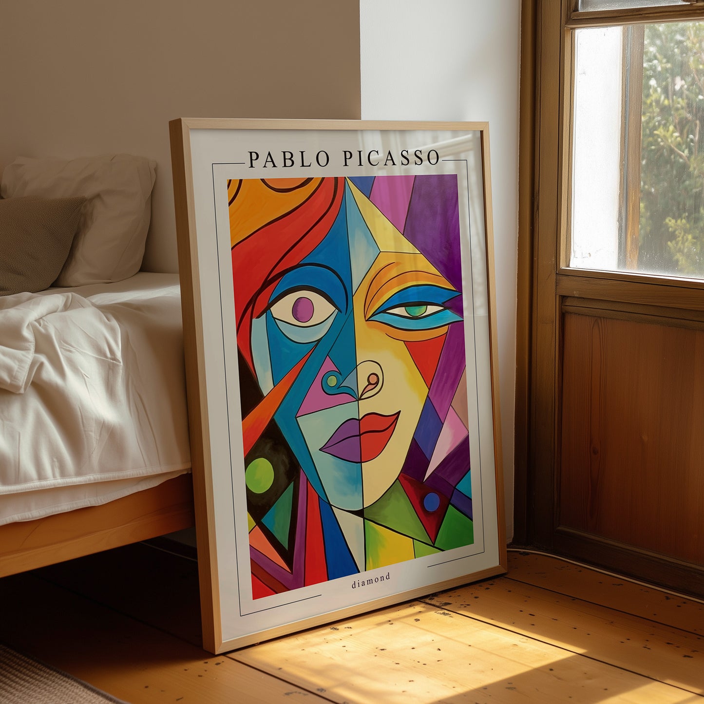 Pablo Picasso "Diamond" Sanatsal Poster