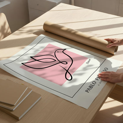 Pablo Picasso "A Dove" Sanatsal Poster