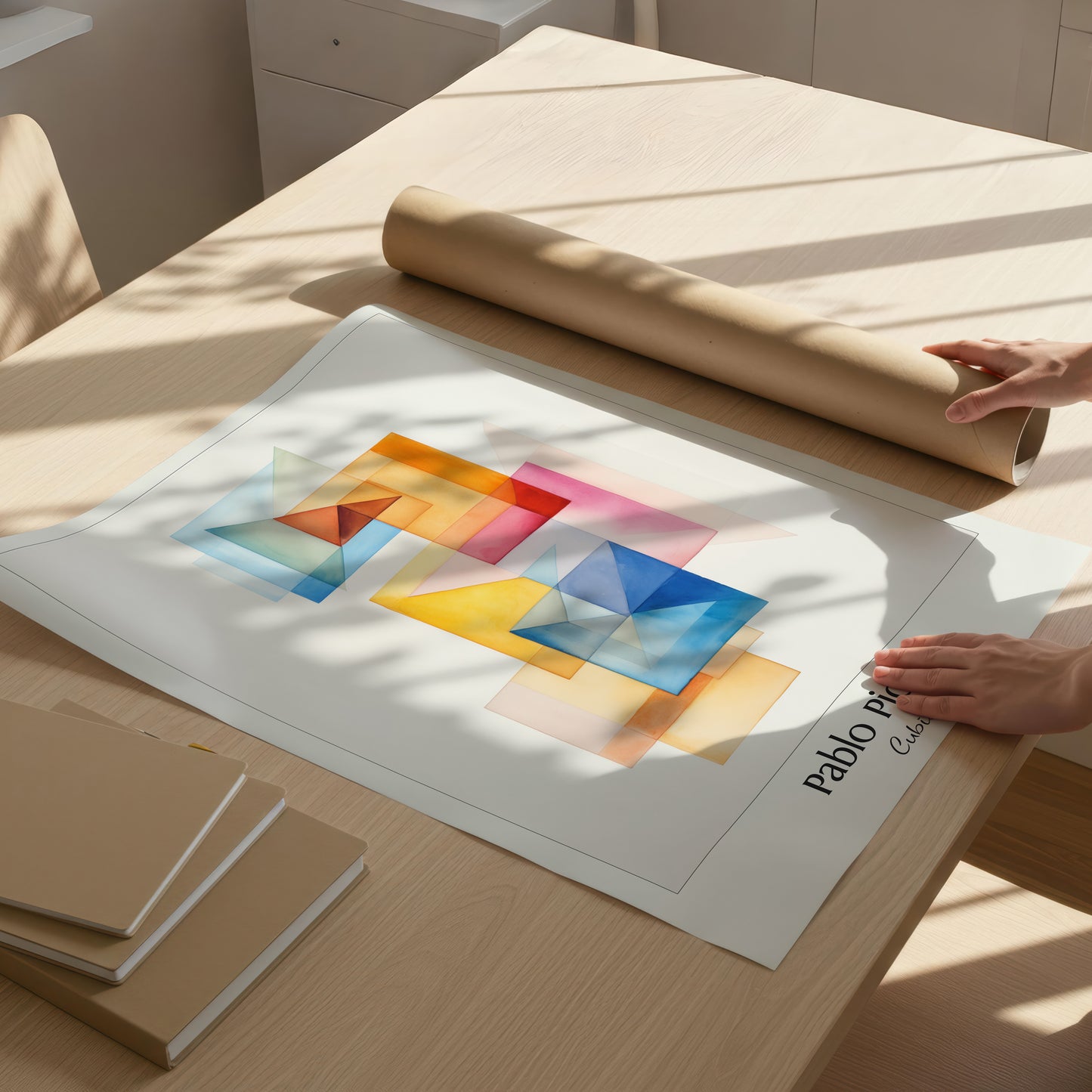 Pablo Picasso "Cubism" Sanatsal Poster