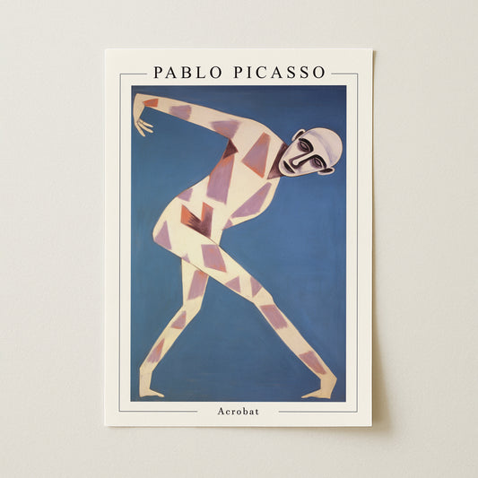 Pablo Picasso "Acrobat" Sanatsal Poster