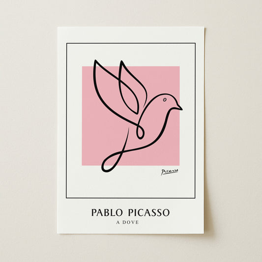 Pablo Picasso "A Dove" Sanatsal Poster