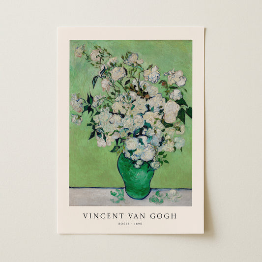 Vincent van Gogh "Roses" Sanatsal Poster