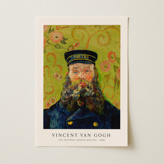Vincent van Gogh "The Postman" Sanatsal Poster